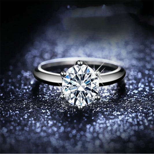Elegant Moissanite Ring