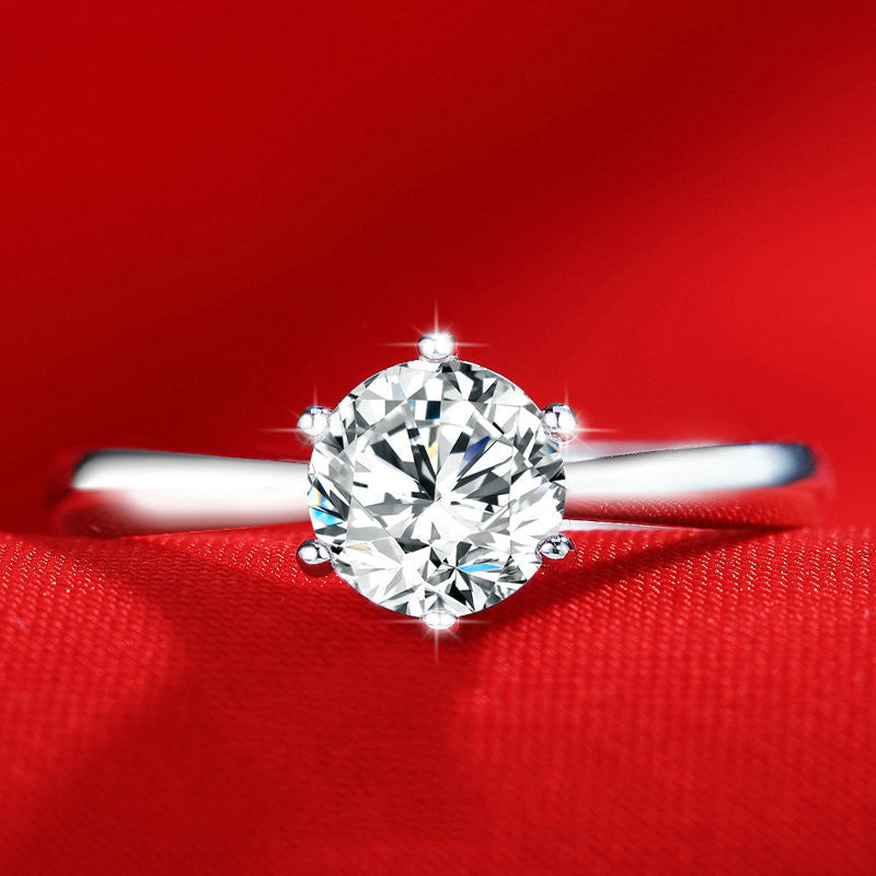Elegant Moissanite Ring