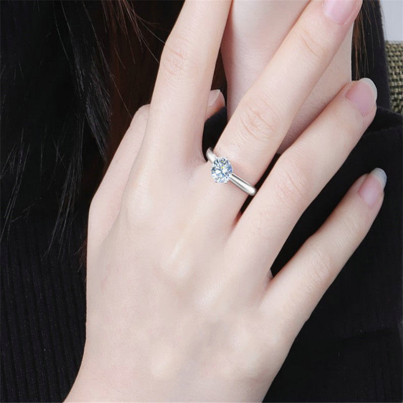 Elegant Moissanite Ring